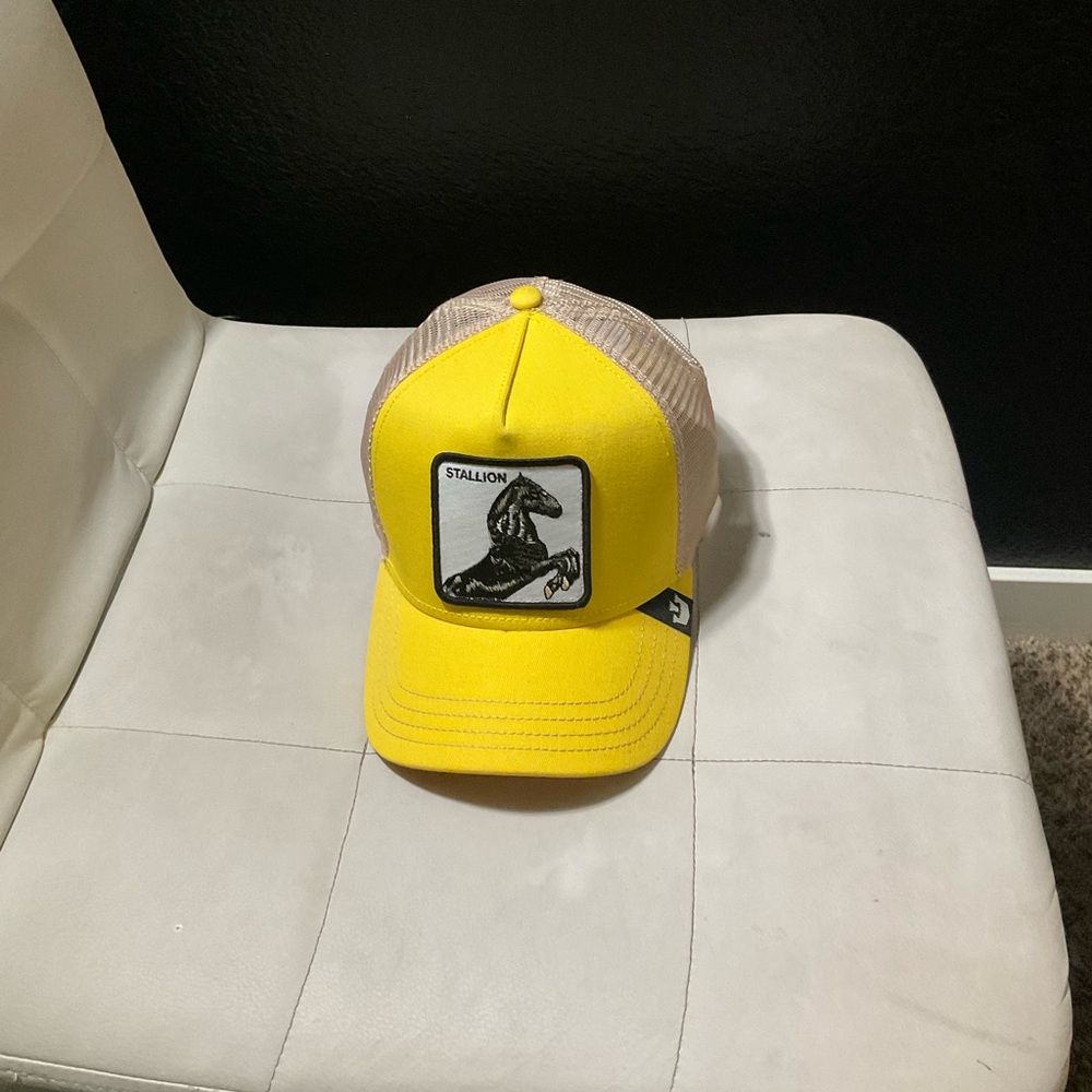 Yellow The Stallion Hat